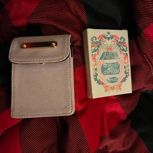 Rare juicy Couture playing cards